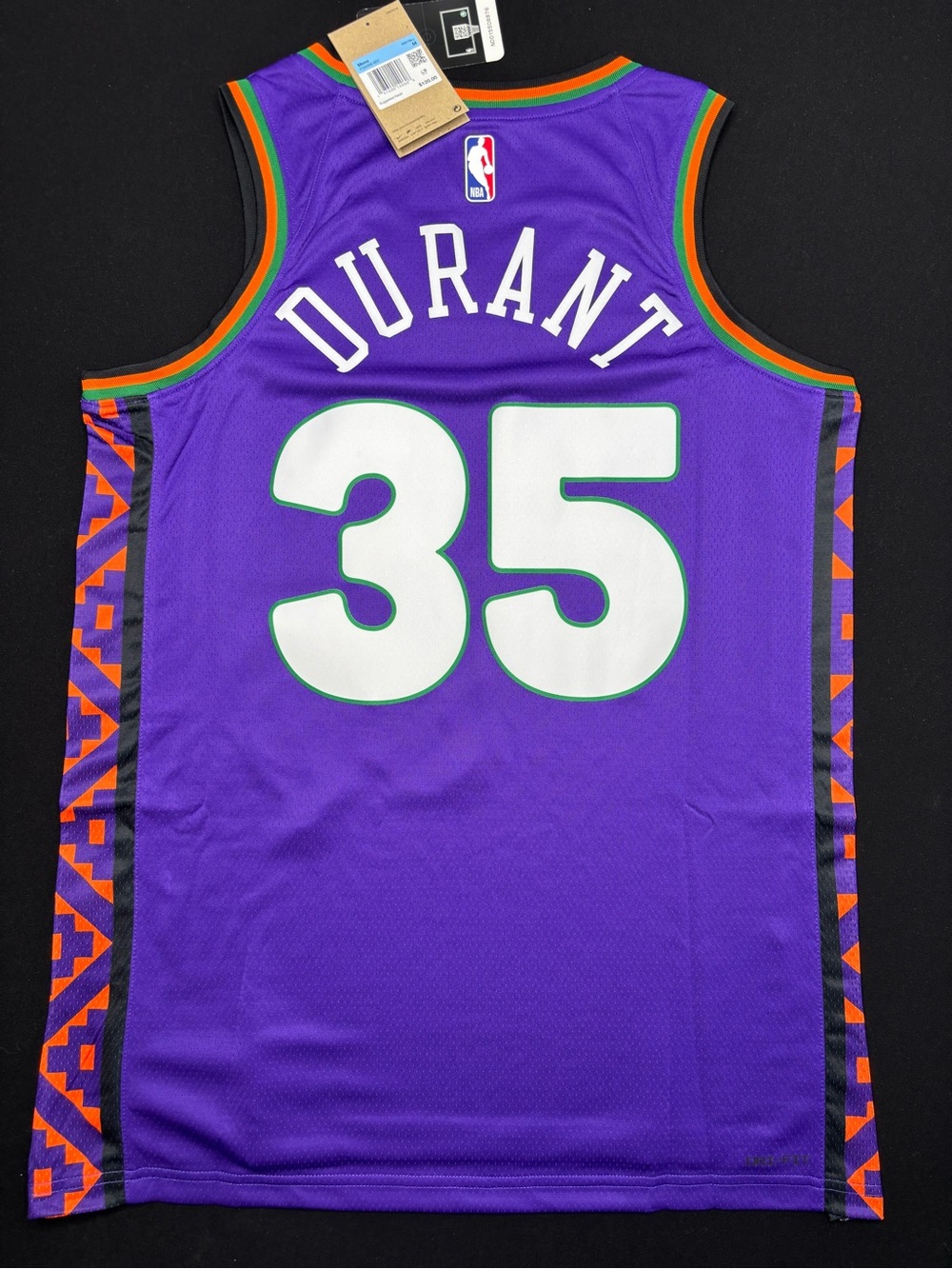 NWT Phoenix Suns Kevin Durant Nike City Edition Swingman Jersey Size: 44